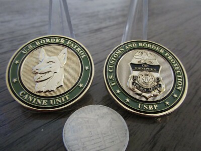US Customs and Border Protection Canine Unit USCB CBP K9 Challenge Coin 