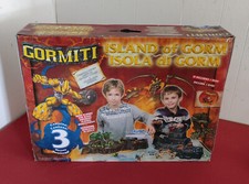 Gormiti großes Spielset Insel Gorm viele Spielmöglichkeiten mit 3 Figuren.