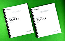 Owners Manual for Fujifilm X-H1 Camera 309 Pages W/Clear Covers 