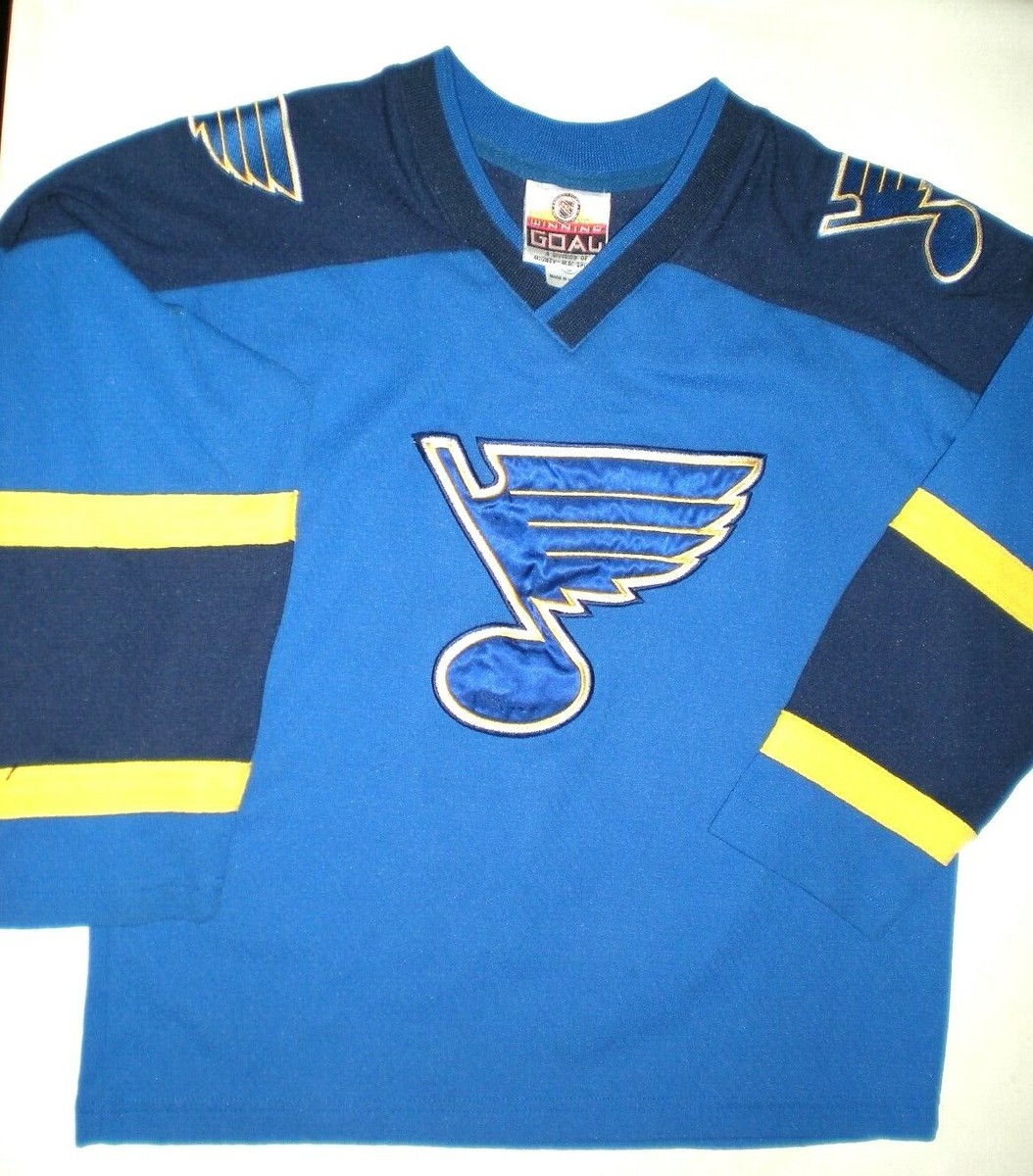 Maillot Hockey Vintage St Louis Blues #44 Pronger – Jeune, Petite Taille, Goal