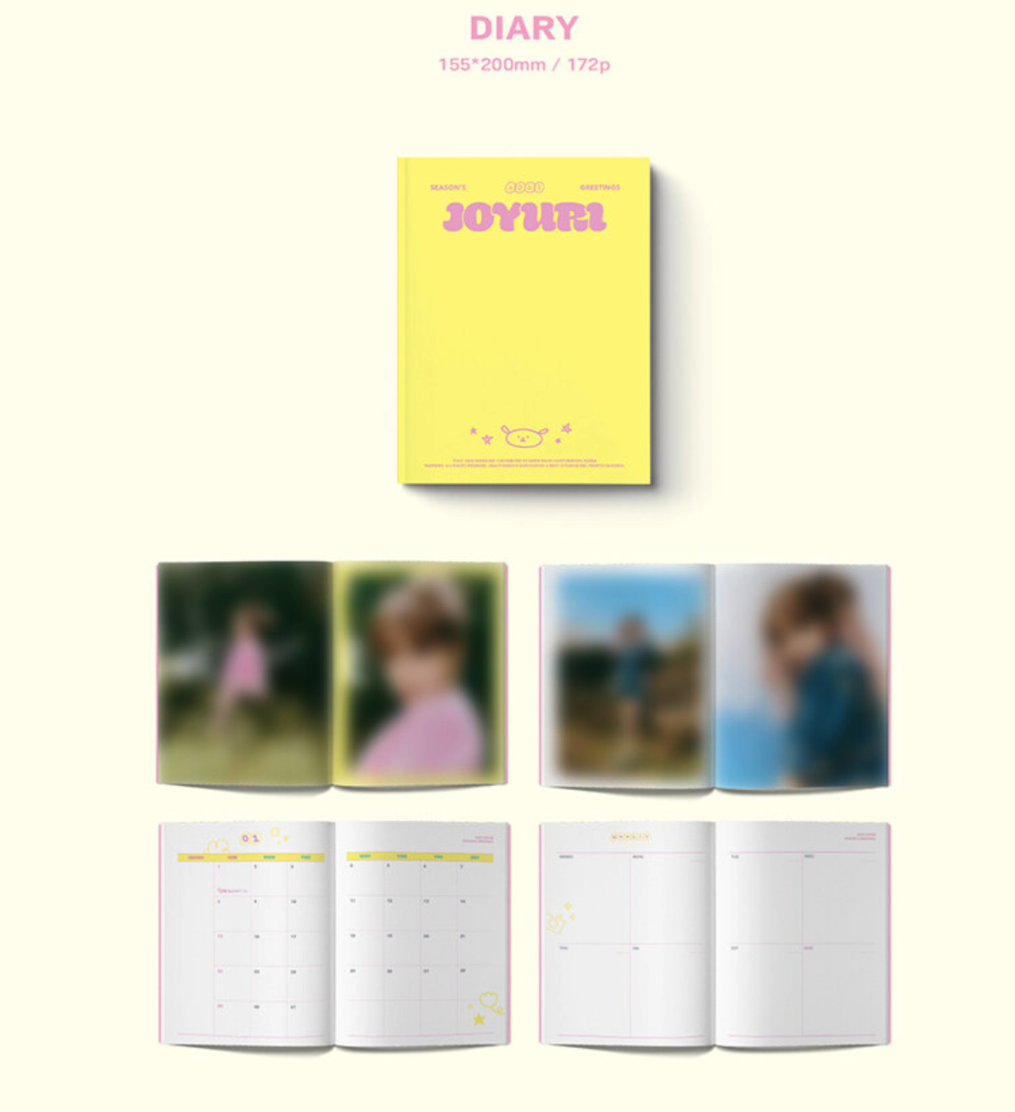 JO YURI 2023 SEASON'S GREETINGS Brand new sealed