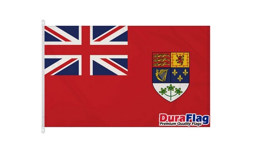 KANADA 2. WELTKRIEG HOCHWERTIGE FLAGGE (150cm X 90cm) DURAFLAG mit CLIPS / HAKEN - Bild 1 von 6