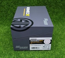 Sig Sauer ROMEO8H 1x38mm Red Dot Sight Ballistic Circle Dot, Black - SOR81001