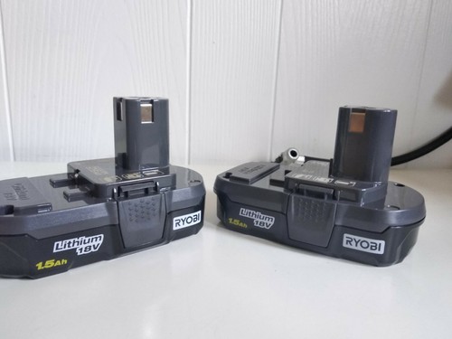 2 New 18v Ryobi P189 1.5Ahr Compact 
