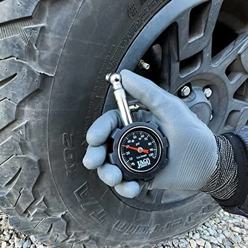 JACO Deluxe Tire Pressure Gauge - 100 PSI Foto 3 de 4