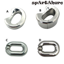 Male Oval Ball Stretcher Weight Men Stainless Steel Ball Stretchering Weight
