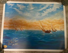 Boston Beer Company SHAREHOLDER POSTER Sam Adams Jim Koch Poster 28x22” W/LOA