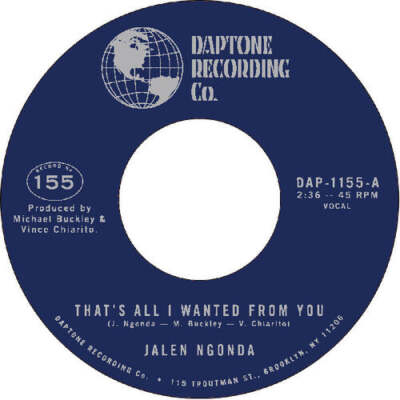 Jalen Ngonda - That's All I Wanted From You / So Glad I Found You [7'']