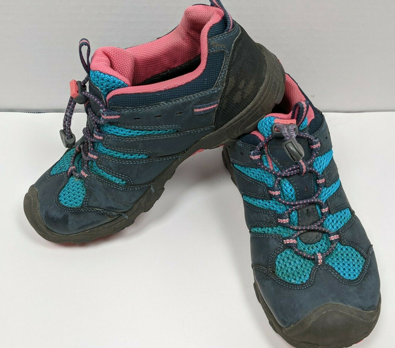 Scarpe da trekking Keen Koven basse giovani taglia 5 bambino grande Midnight Navy Capri Breeze Keens
