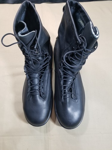 Belleville 880 ST 8 Inch Men Waterproof Black Leather Steel Toe Boots Size 15 - Picture 3 of 12