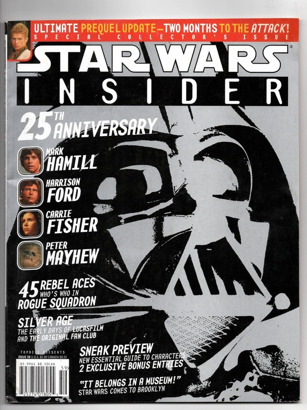 STAR WARS INSIDER Magazine #59 - 2002 - 25th Anniversary, Ep. II Update