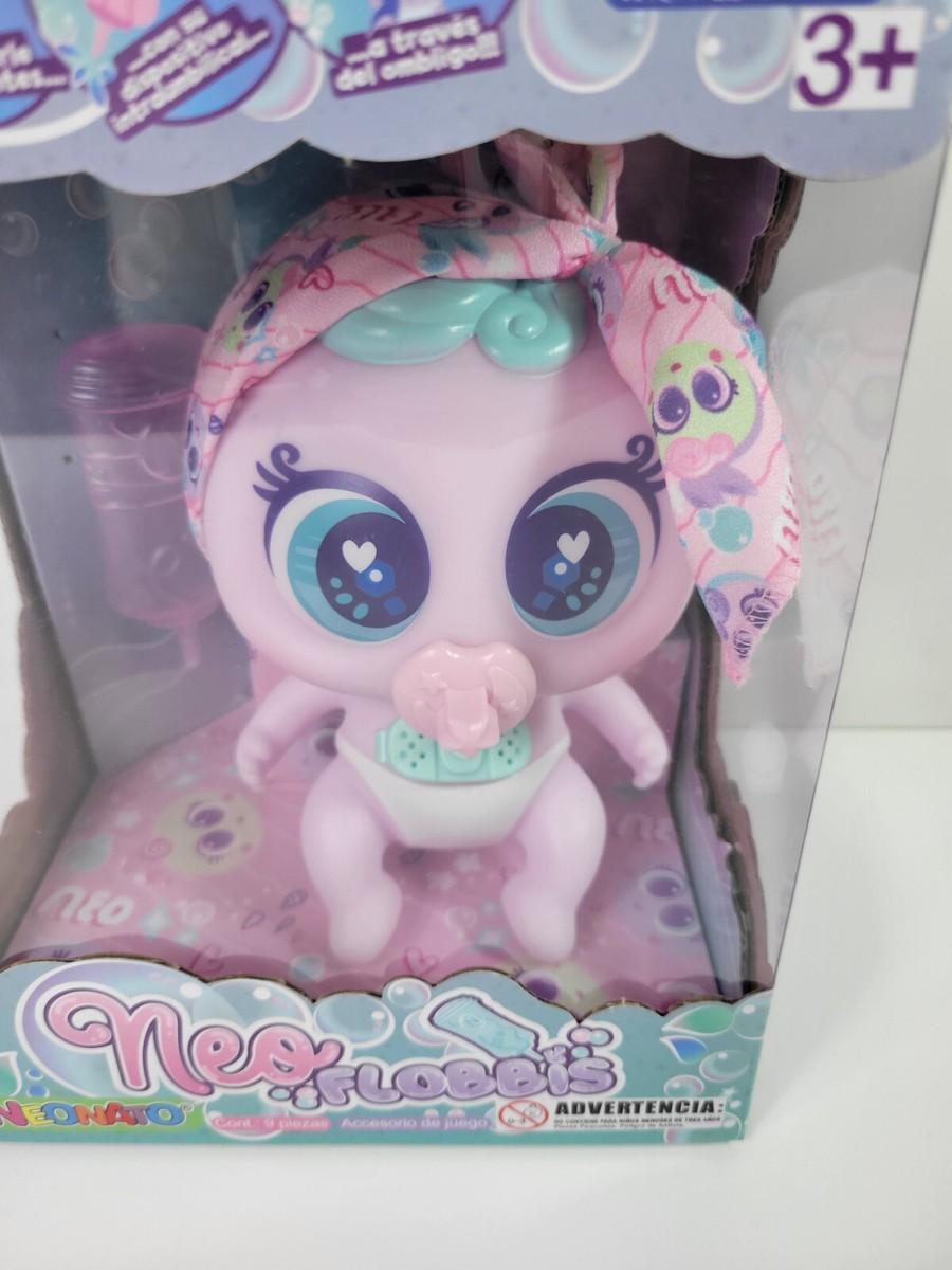 Neonato Flobbis Muñeca Distroller NEO FLOBBIS FLOBBERTA Piezas