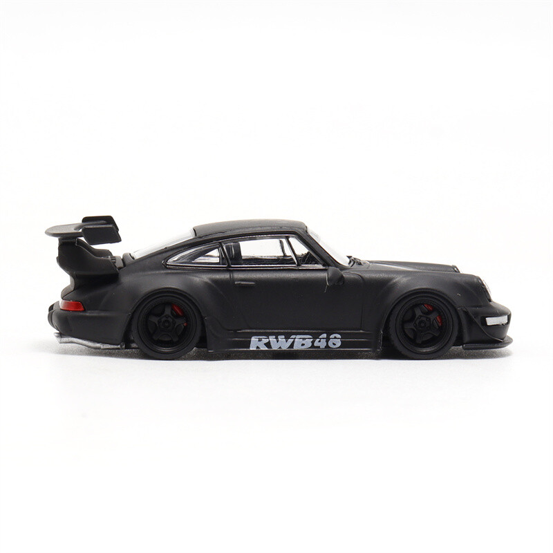 Decode 1:64 RWB 964 / 993 Rauh-Welt black matt Diecast Model Car