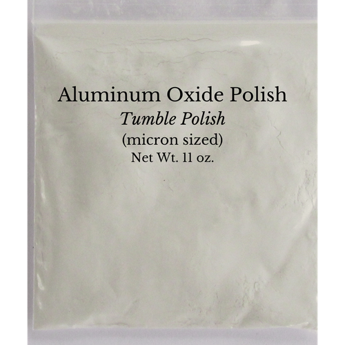 Polish Aluminum Oxide 11 OZ Superior results in Rock Tumbling & Jewelry