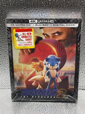 Sonic The Hedgehog 2 Steelbook (4K Ultra HD)