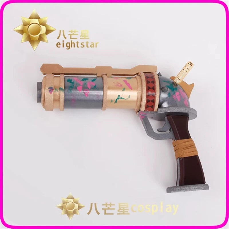 Arcano: 25 cm League of Legends Jinx Pistola Cosplay Prop Jinx Accesorio Halloween Foto 2 de 4