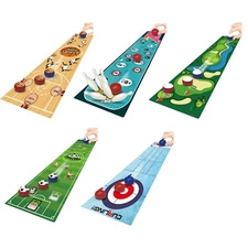Zummy Tabletop Game for Kids Adults Basketball, Curling Bowling, Football, Golf