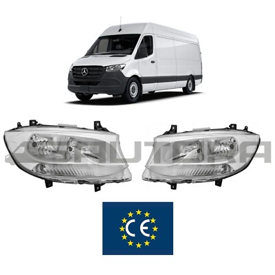 For Mercedes Sprinter W907 / W910 Headlights Front Lamps Right And Left Sides