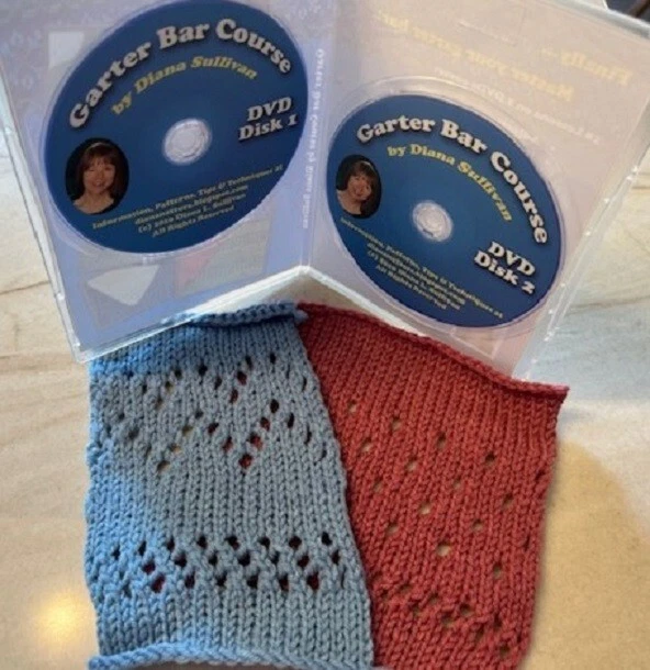 Garter Bar Video Course 2 DVD Set by Diana Sullivan for Machine Knitters - Image 3 of 4
