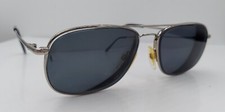 Vintage Marchon Autoflex 44 Silver Pilot Metal Sunglasses Japan FRAMES ONLY