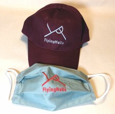 FlyingHulls RC Sailing Logo Adjustable Hat with Mask 