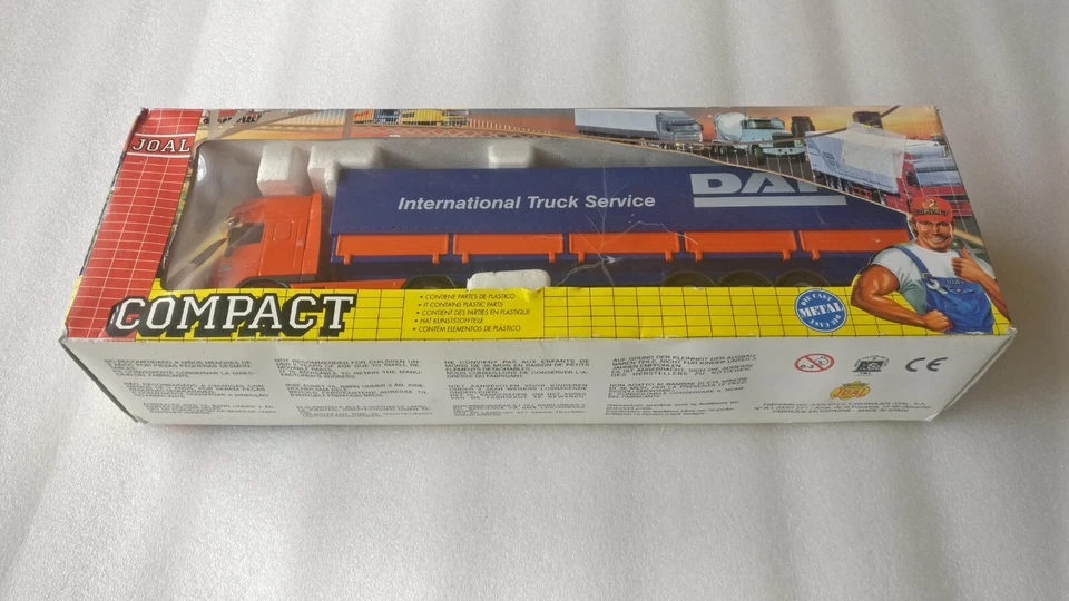 JOAL Compact Diecast Metal DAF 95 XF Camion 1:50 Scale Ref 345 New Vintage RARE - Image 2 of 4