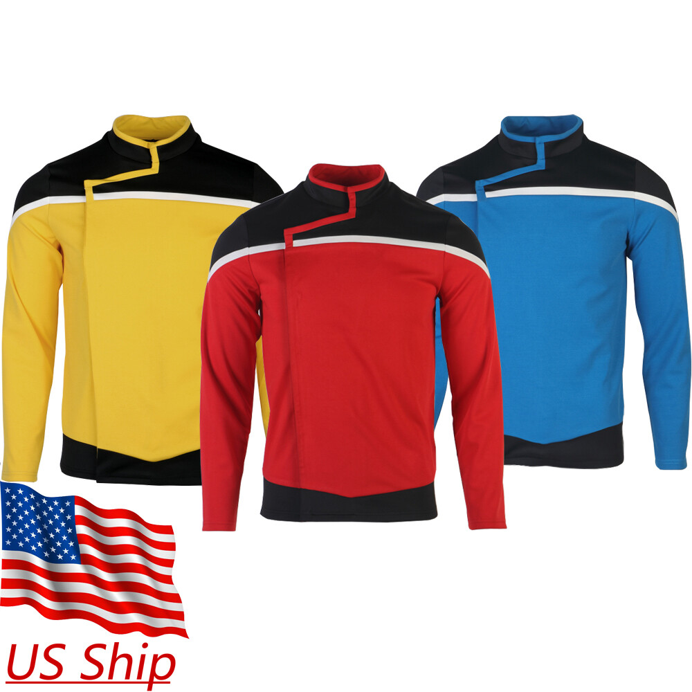 For Lower Decks Captain Freeman Red Uniform Ensign Rutherford Yellow Blue Shirts