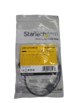 StarTech USB 2.0 Typ C - A Kabel 0,5 m