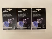 LOT 3 BRAUN THERMOSCAN HYGENIC LENS FILTER PROTECTIVE THERMOMETER COVERS 120