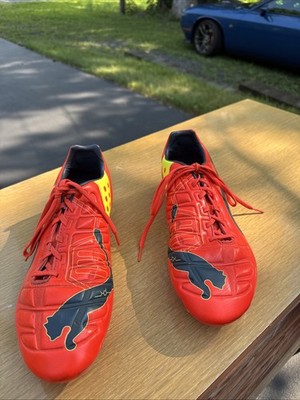 Puma Evo Power 3 Soccer Cleats Orange /black/yellow