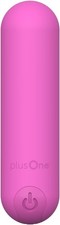 PlusOne Bullet Vibrator for Women, Mini Vibrator Made of Body-Safe Silicone, Fu