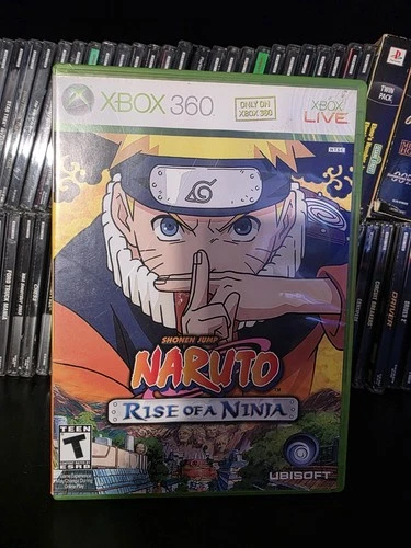 Naruto Rise of a Ninja  -  Xbox 360 (Tested) Case/disc