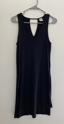 Anthropologie Akemi + Kin Black Sleeveless Tunic Top sz XS