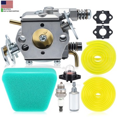 Carburetor Kit for Poulan 222 1950 1975 2025 2050 2050WT 2055 2075 USA Chainsaw