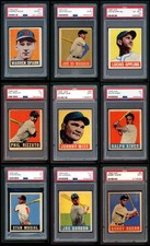 1948-49 Leaf Baseball All-PSA Near Complete Set / Lot 3.5 - VG+ 7205804