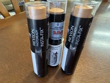 3 ~ New Sealed  Revlon Photo Ready Insta-Fix Makeup Stick #160 Medium Beige