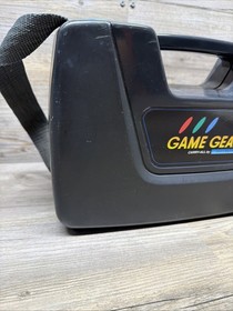 Sega Game Gear System Carry-All Carrying Case Asciiware ASCII Plastic With Strap