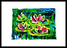 MARIO SCHIFANO-  SERIGRAFIA MATERICA   CM 70 X 100