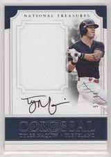 2017 Panini National Treasures 57/99 Tyler Naquin #CMS-TN Auto 08jk