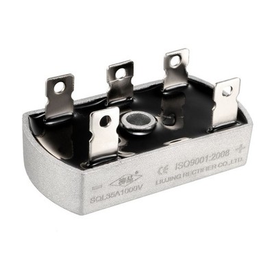 SQL 35A 1000V Three Phase Bridge Rectifier Half-Wave Gray