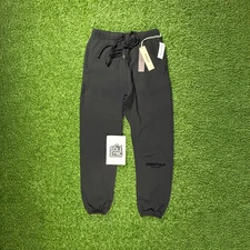 Fear of God Essentials SS22 Sweatpants Stretch Limo Black 100% Authentic XXS-XXL