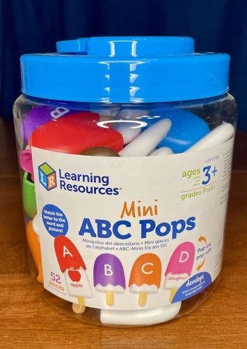  Educational Toys for Kids Ages 3+,  Learning Resources Mini ABC Pops 