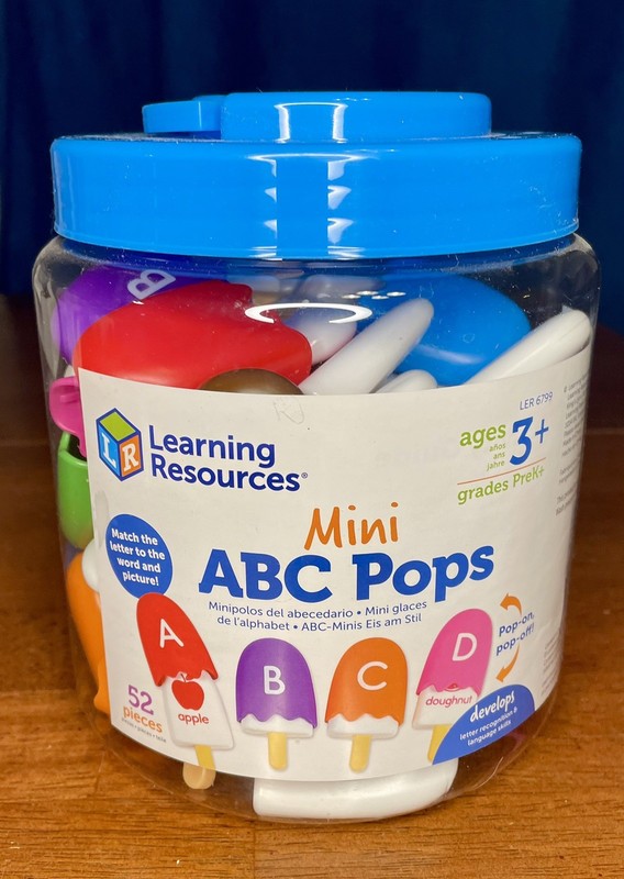  Educational Toys for Kids Ages 3+,  Learning Resources Mini ABC Pops 