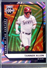 2021 Panini Elite Extra Edition Tanner Allen Turn of the Century /121 #118 Marli