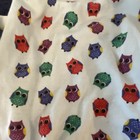 Fashion Pet Dog Shirt/T-Shirt Size M White Multicolor Owl Print Machine Washable — photo 4