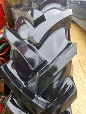 IMPLEMENT 16.5/85-24 Tractor Rear Tyre R-1 Tractor Tread Bias 24in Rim.  