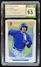 2014 Bowman Draft Eloy Jimenez Top 1st Prospect #TP-33 Cubs CSG 9.5