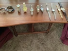 bulk lot of 12 vintage ladies And Men watches ALL Need Batteries