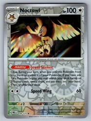 Noctowl 078/131 Reverse Holo Rare SV: Prismatic Evolutions