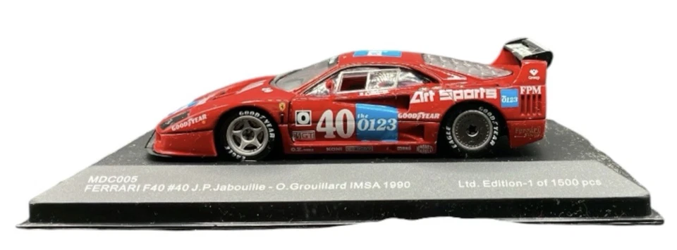 Ixo 1/43 Ferrari F40 #40 Imsa 1990 #MDC005 Foto 2 de 4